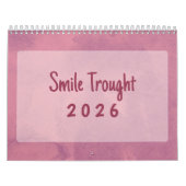 Soft Pastel Inspirational Art Calendar カレンダー (カバー)