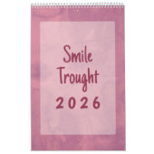 Soft Pastel Inspirational Art Calendar カレンダー (カバー)