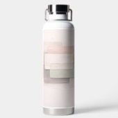 Soft pastel layers AI art  ウォーターボトル (背面)