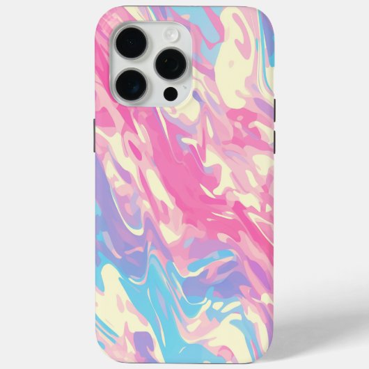 ✨ Soft Pastel Marble Design - Trendy & Smooth 🎨 Case-Mate iPhoneケース (裏面)