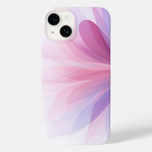 Soft Pastel Petals Abstract Phone Case - Transluce Case-Mate iPhoneケース (裏面)
