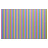 Soft Pastel Rainbow Vertical Stripes ファブリック (ヤード)
