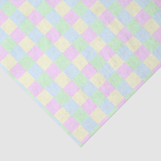 Soft Pastel Squares Pattern 薄葉紙 (詳細)
