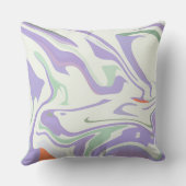 Soft Pastel Swirls クッション (裏面)