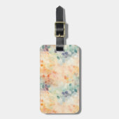 Soft Pastel Watercolor Abstract ラゲッジタグ (正面縦)