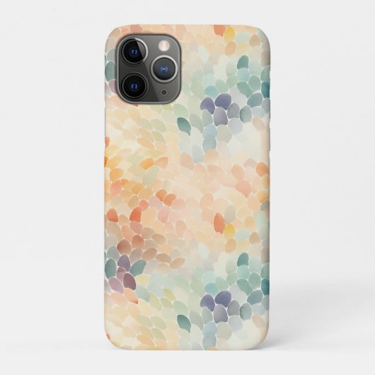 Soft Pastel Watercolor Abstract Case-Mate iPhoneケース (裏)