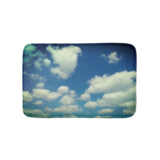 Soft patches of clouds バスマット (正面)