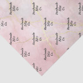 Soft Peach Gold Marble 薄葉紙 (詳細)