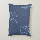 Soft Penguin Night Pillow | Calm Cozy Sleep Design アクセントクッション (裏面(縦))