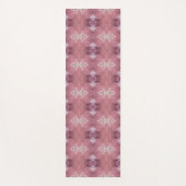 Soft pink and purple abstract pattern ヨガマット (正面)