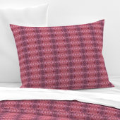 Soft pink and purple geometric S-size pattern 枕カバー