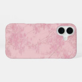 Soft Pink Bamboo Grove Pattern Phone Case iPhone 16ケース (裏面横)