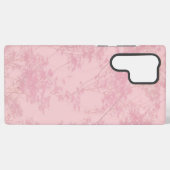 Soft Pink Bamboo Grove Pattern Phone Case Samsung Galaxyケース (裏面横)