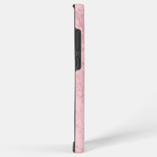 Soft Pink Bamboo Grove Pattern Phone Case Samsung Galaxyケース (右側面)