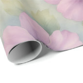 Soft Pink Botanical Floral Wrapping Paper ラッピングペーパー (ロールコーナー)
