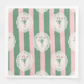 Soft Pink Bow & Tulip Floral (正面)