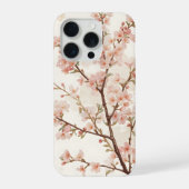 Soft Pink Cherry Blossom Branches iPhoneケース (裏面)