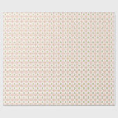 Soft Pink Christmas Wrapping Paper Roll ラッピングペーパー (フラット)