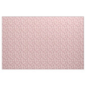 Soft Pink Daisy Scatter Combed Cotton Fabric ファブリック (ヤード)