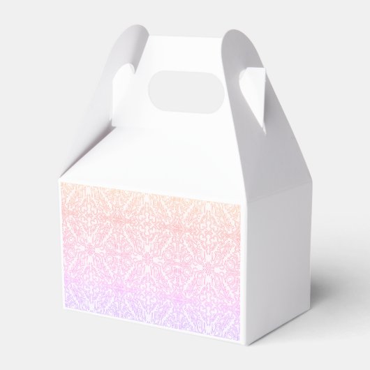 Soft Pink Dream Mandala pattern series フェイバーボックス (正面サイド)