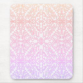 Soft Pink Dream Mandala pattern series マウスパッド