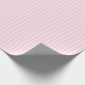 Soft Pink Gingham Wrapping Paper ラッピングペーパー (角)