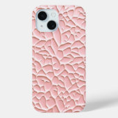 Soft Pink iPhone Case with Textured Relief Case-Mate iPhoneケース (裏面)