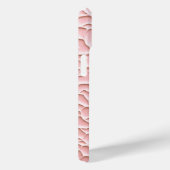 Soft Pink iPhone Case with Textured Relief Case-Mate iPhoneケース (裏面 / 右)