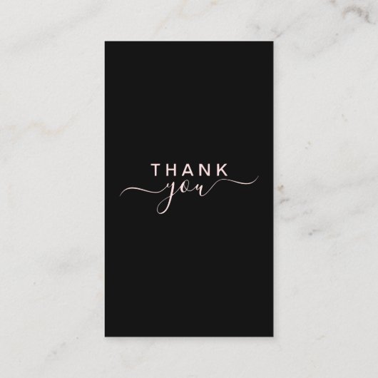 Soft Pink Modern QR Code Google Review 名刺 (裏面)