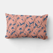  - Soft Pink & Nav ランバークッション (裏面)