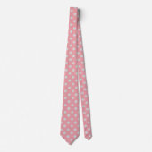 Soft Pink Pattern Neck Tie Modern Classic ネクタイ (正面)