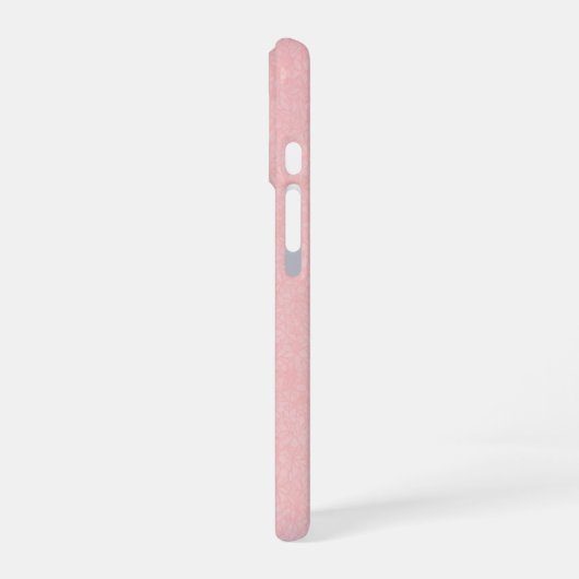 Soft Pink Pattern Phone Case iPhone 16ケース (左側面)