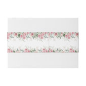 Soft Pink Peony & Eucalyptus Floral Design Wedding 招待状ベリーバンド (裏面例)