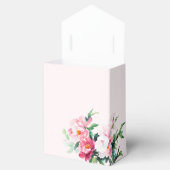 Soft Pink Peony & Eucalyptus Floral Wedding フェイバーボックス (オープン)