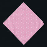 Soft Pink Pet 22 Inch Sqr Bandana with White Dots バンダナ<br><div class="desc">Style your furry friend with this adorable 22-inch square Soft Pink Pet Bandana,  featuring classic white polka dots. Made from lightweight,  breathable fabric,  it's comfortable for everyday wear or special occasions. The charming pastel pink adds a sweet,  playful touch to your pet’s look.</div>