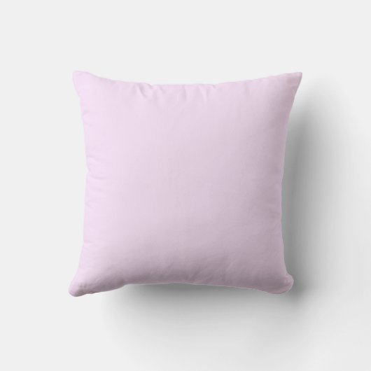 Soft Pink Pillow with Blue Flower and Butterfly クッション (裏面)