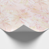 Soft Pink Poinsettias - Christmas Wrapping Paper ラッピングペーパー (角)