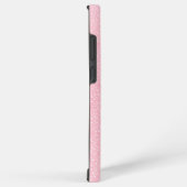 Soft Pink Polka Dot Phone Case Samsung Galaxyケース (右側面)
