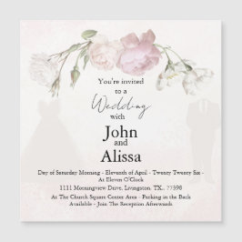 Soft Pink Roses & Bride and Groom Collection