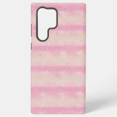 Soft Pink Stripe Phone Case Samsung Galaxyケース (裏面)