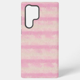 Soft Pink Stripe Phone Case Samsung Galaxy S22 Ultraケース