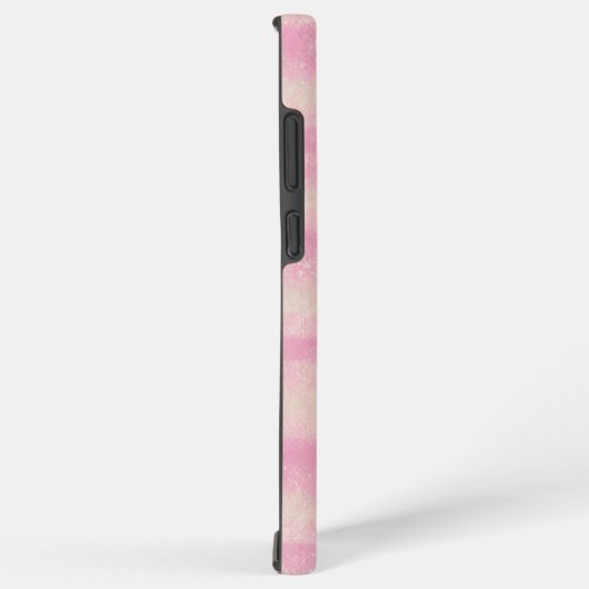 Soft Pink Stripe Phone Case Samsung Galaxyケース (右側面)
