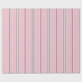 Soft Pink Vertical Stripe Pattern Minimal ラッピングペーパー