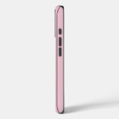 Soft Pink Vertical Stripe Pattern Minimal Case-Mate iPhoneケース (裏面 / 左)