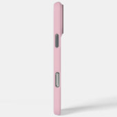 Soft Pink Vertical Stripe Pattern Minimal Case-Mate iPhoneケース (裏面 / 右)