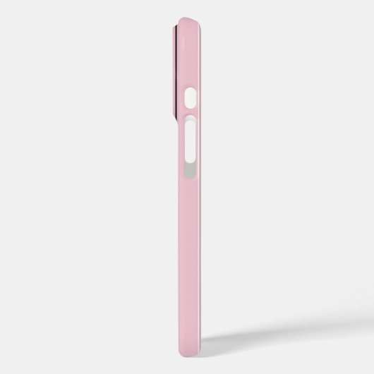 Soft Pink Vertical Stripe Pattern Minimal Chic B Case-Mate iPhoneケース (裏面 / 左)