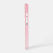 Soft Pink Weeping Cherry Design Phone Case iPhone 16ケース (左側面)