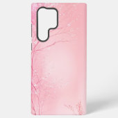 Soft Pink Weeping Cherry Design Phone Case Samsung Galaxyケース (裏面)