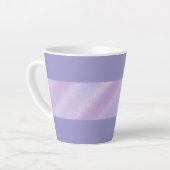 Soft Purple Aesthetic Latte Mug カフェラテマグ (左アングル)
