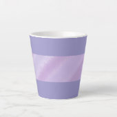 Soft Purple Aesthetic Latte Mug カフェラテマグ (正面)